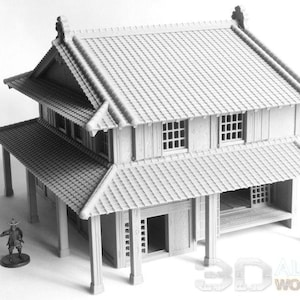 Samurai Kitchen: Traditional Japanese Kitchen for Tabletop RPGs, Model Railroading, and Wargaming