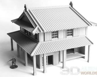 Samurai Kitchen: Traditional Japanese Kitchen for Tabletop RPGs, Model Railroading, and Wargaming