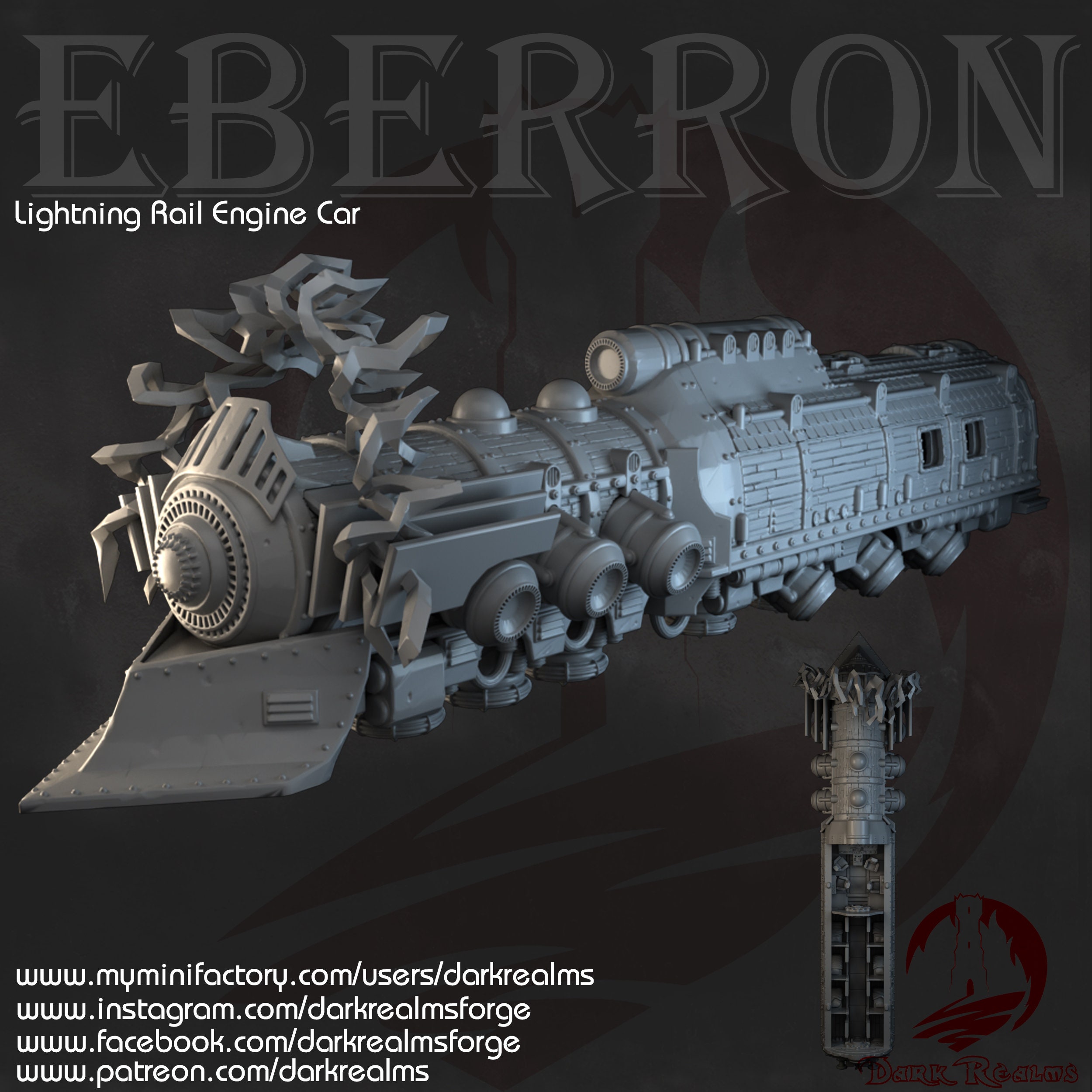 Steampunk Eberron Lightning Rail Warhammer Dungeons - Etsy UK
