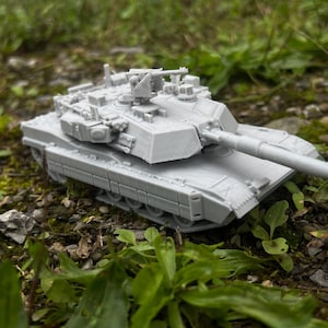 M1A2C SEP V3, Modern warfare, Tabletop terrain, WW2, Modern tank,