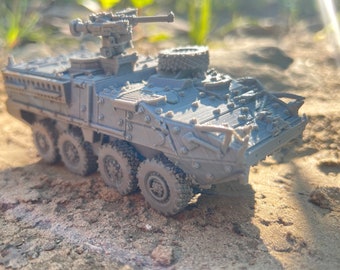 Stryker, M1126 Stryker CROW-J  ,  , Modern warfare, Tabletop terrain, WW2, Modern tank,