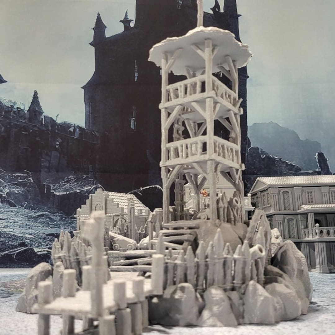 Pirate Watch Tower, Guard Tower, Island Tower - Etsy