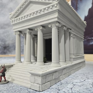 Aeterna Large Temple - Dungeons and Dragons - 28mm scale -   - gaming terrain - tabletop terrain -   terrain - Temple