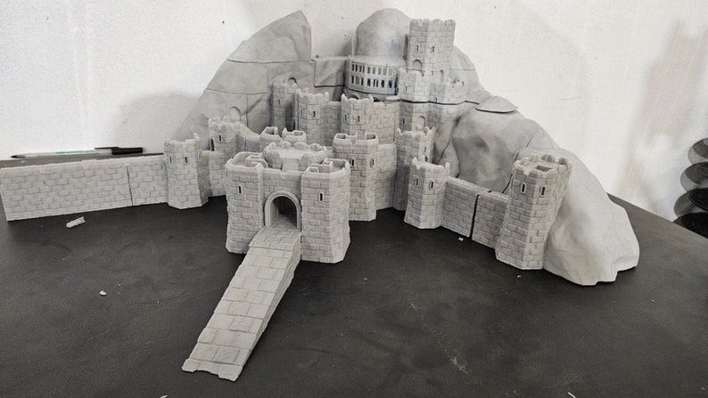 Helms Keep Dark Realms Mountain Keep, Mountain Keep, Helms Deep, Mountain ...