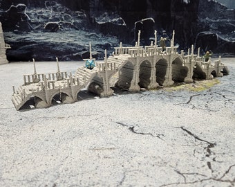 Ruined Span Bridge, Modular Ruined Bridge, Bridge Ruin