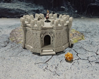 Ulvheim Small Tower, 28mm, Tower, Dnd Terrain, Gaming Miniature, Tabletop Scenery