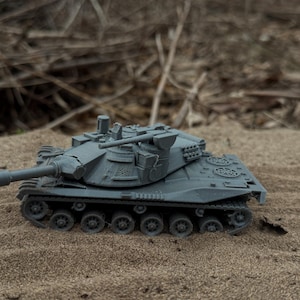 MBT-70 prototype main battle tank: Cold War Tank 28MM Tabletop Terrain, Model Railroading