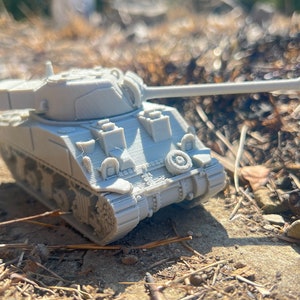 Sherman Firefly Tank for Tabletop Wargaming - Modern Warfare Tank Model