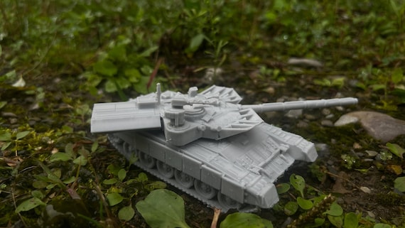 T-90A Burlak Command Tank for Tabletop Wargaming - Cold War to