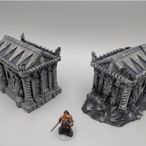 Scatter Collection, Castle Scatter, Scatter Terrain, Dungeons and Dragons, 28mm Scatter