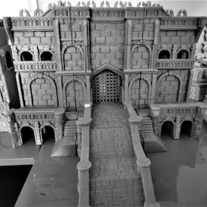 Walls Gateway - Wall System - Wall -   - Dungeons and Dragons - 28mm Terrain -   terrain - Arkenfel - City Walls