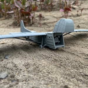 Waco Hadrian, Glider, ., Modern warfare, Tabletop terrain, WW2,