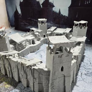 Desert Arena: Gladiator Combat Arena - Tabletop RPG and War Game Scenery