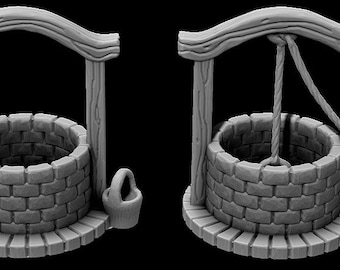 Wishing Well - Dungeons and Dragons - 28mm