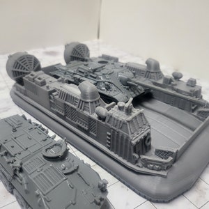 Landing Craft, Air Cushion LCAC, Modern Warfare, Transport Vehicle, Tank,