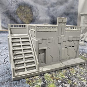 Industrial platform, work platform, warehouse district, battlement platform