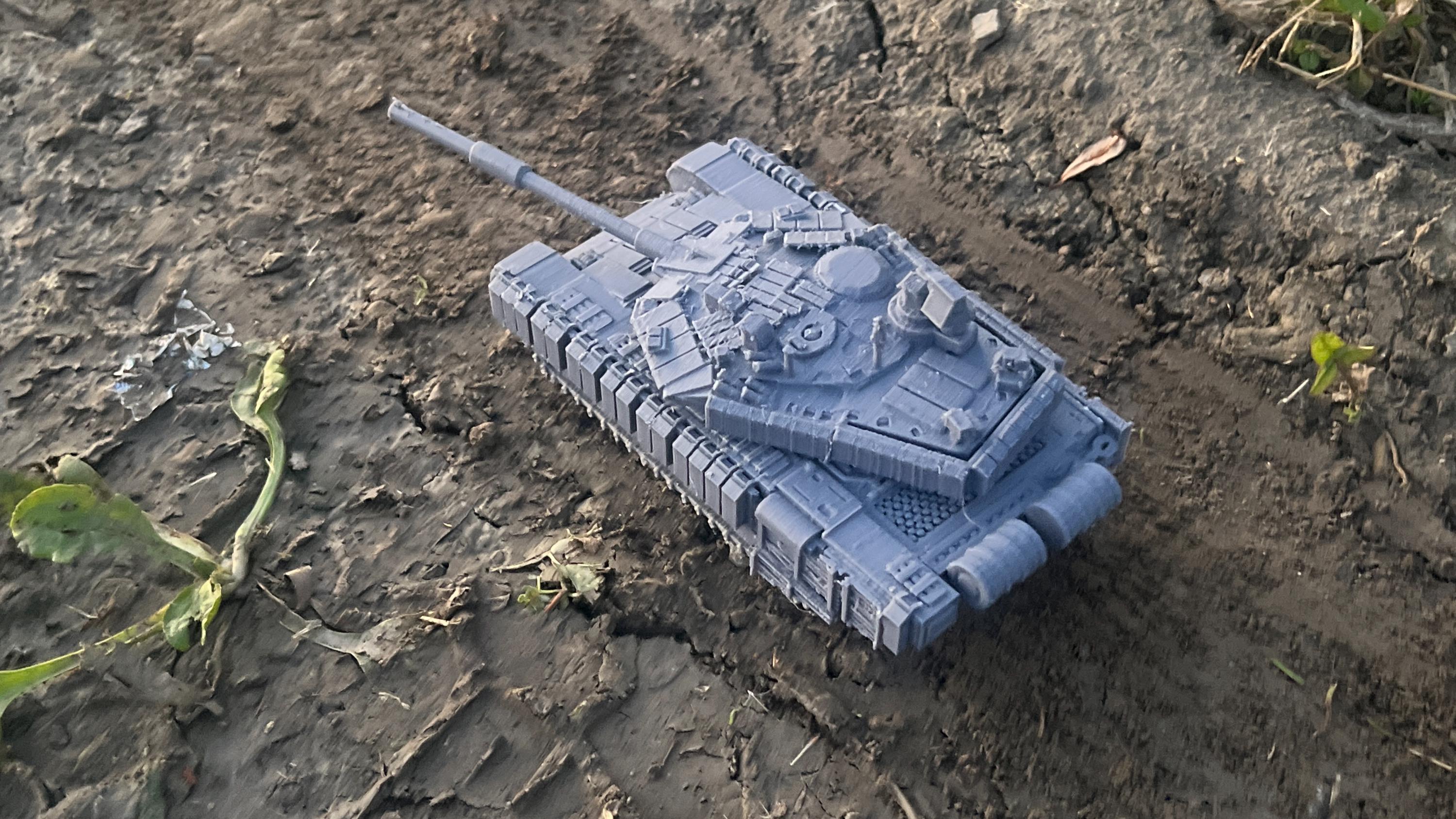 T-90M Proryv With ARENA APS for Tabletop Wargaming - Cold War to