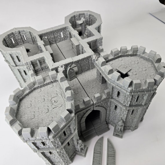 Dragon Keep: Gothic Fantasy Fortress Tower 28MM Tabletop Terrain