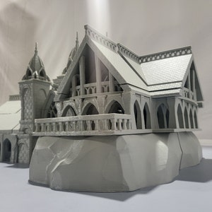 Elven Palace - Dark Realms - 15mm,28mm, 32mm Terrain -   - Dungeons and Dragons - 28mm Terrain -   terrain