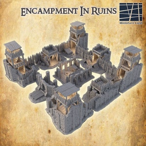 Fortress Ruins, Encampment Ruins, Stronghold