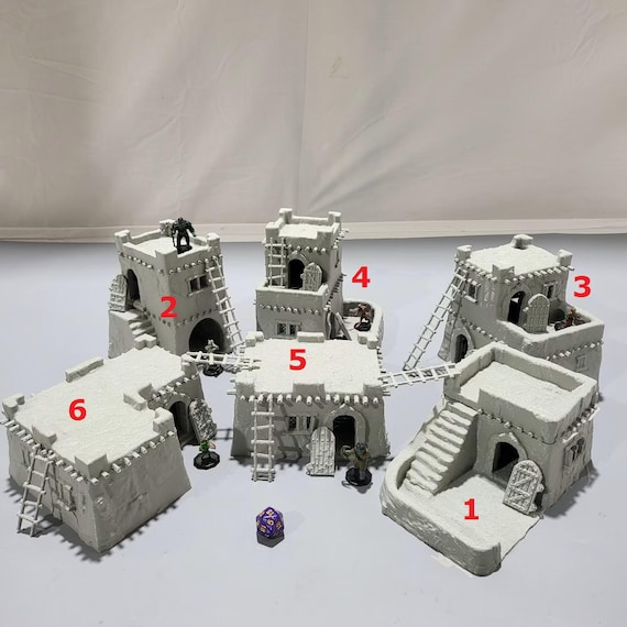 その他 Terrain - House & Ruins Set (6+ houses) Terrain - House & Ruins Set (6+ houses) Urban Ruins 01+02