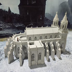 Basilica of Drennheim: Gothic Cathedral for D&D, Model Railroading, and Wargaming