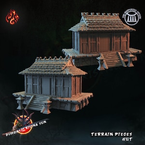 Samurai Hut, Samurai Cottage, Oriental House