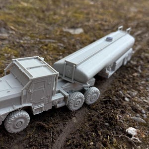MTVR, Tanker trailer, M970, Medium tactical vehicle replacement, Truck, Modern warfare, Tabletop terrain, WW2, Modern tank,