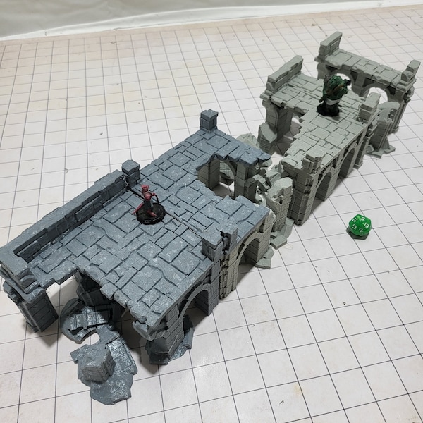 Arkenfel, Walkway Ruins, Dungeons and Dragons, Stone Walkway, Ruins, Walkways,   Terrain, Tabletop Terrain