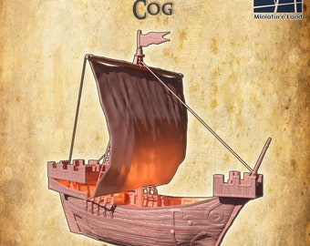 COG Ship, Transport COG, Small Trade Ship, Transport Ship