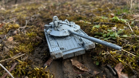 T-80 BVM Main Battle Tank (MBT) for Tabletop Wargaming - Cold War