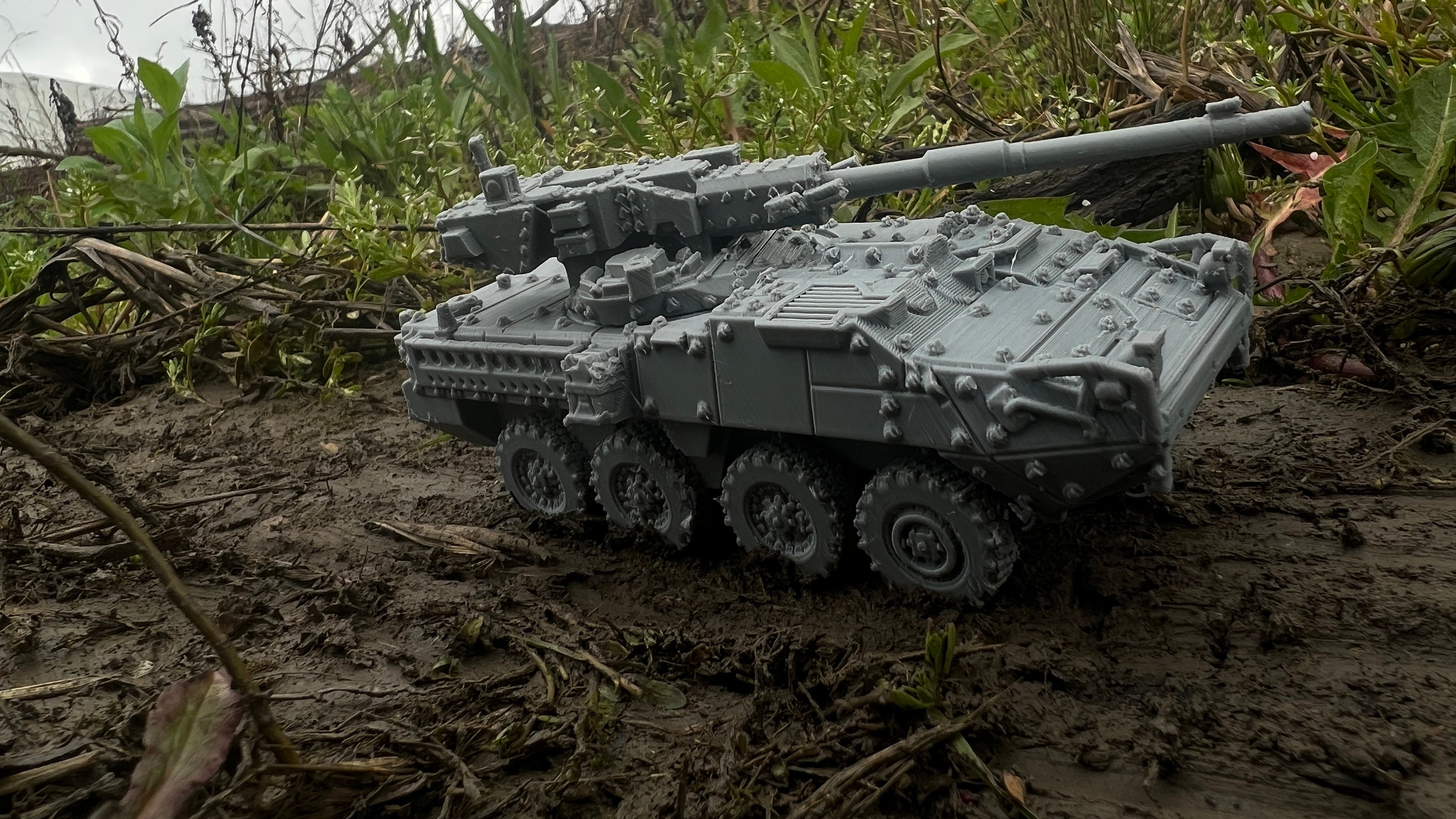 Stryker, M1128 MGS, Modern Warfare, Tabletop Terrain, WW2