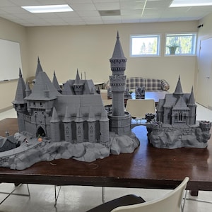 Castle Dracul-28mm, Curse of Strahd, Castle Terrain,  Castle Complex, Ravenloft, Vampire terrain, wargaming