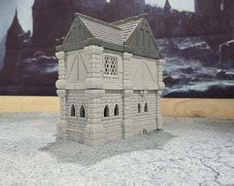 Ulvheim House 28mm scale - Expandable. Floor 1 floor 2 & Roof -   - Dungeons and Dragons - 28mm Terrain -   terrain