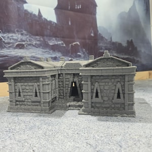 Inca Building 7: Inca-inspired Temple, Tabletop Terrain for Historical ...