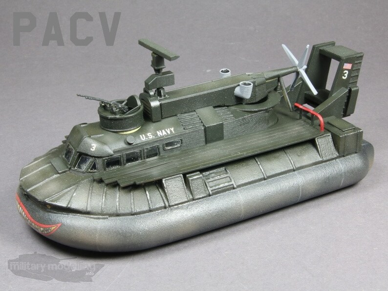 Patrol Air Cushion Vehicle Hovercraft PACV Wargaming Tank Etsy