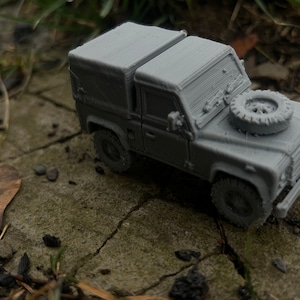 Land Rover 90 for Tabletop Wargaming - Modern Warfare Vehicle Model