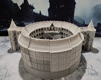 Great Theatre - Gladiator Arena - Event Center - Terrain -   - Dungeons and Dragons - 28mm Terrain -   terrain