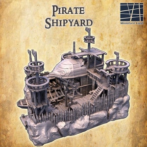 Pirate Shipyard, Pirate Shipwright, Shipyard, Pirate