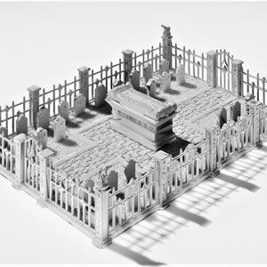 The Graveyard 28mm Terrain - Warhammer - Dungeons and Dragons - 28mm T –  Centrion 3D Studios
