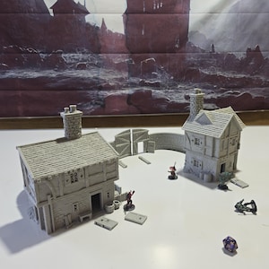 Briarwood Gatehouse, Gate House, Dark Realms, 28mm