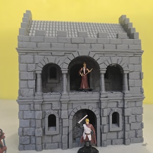 Arkenfel City Building 1, 28mm Scale Terrain, Dungeons and Dragons Miniature