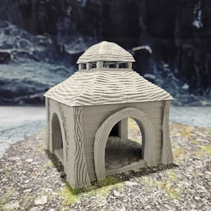 Zurgnan Gazebo, Zurgnan Farm, Farm estate, noble estate, Gazebo terrain, dungeons and dragons, 28mm terrain