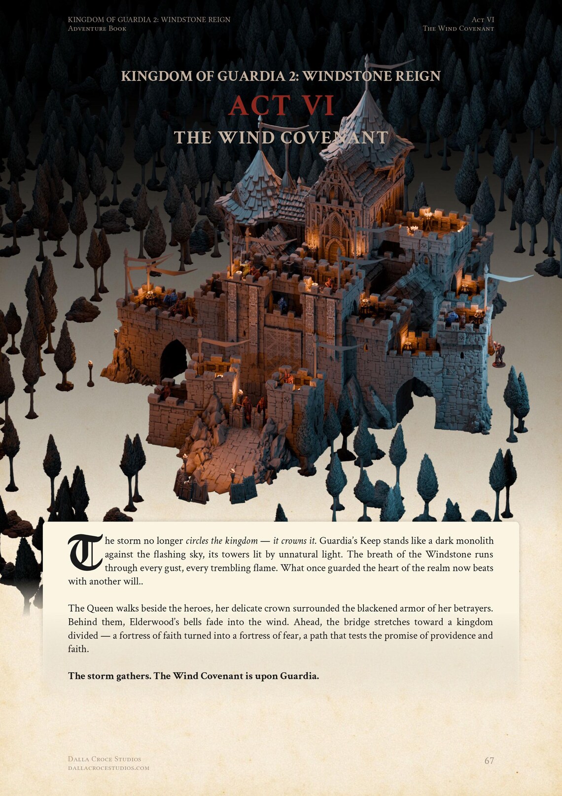 Guardia’s Keep – Digital RPG Map Pack PDF, Multi-level Fortress Maps ...