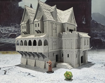 Ancrabourg Harbor Master's Office for Tabletop Wargaming - Dockside Terrain