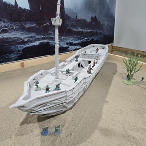 Pirate Slave Ship: Classic Age Maritime Model for D&D, Model Railroading, and Wargaming