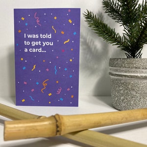 happy birthday card (or not)-adult humor funny card, novelty card, adult card, card for him, card for her, sarcastic, mean card, unique gift