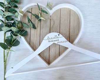Adesivo personalizado para cabide de casamento, 1 unidade com nome/data/função, faça você mesma para a noiva, letras personalizadas, adesivos manuscritos, adesivos de caligrafia, adesivos de casamento