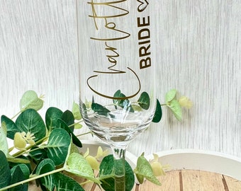 Personalized Wedding Glass Decal: DIY Handwritten Vinyl Sticker