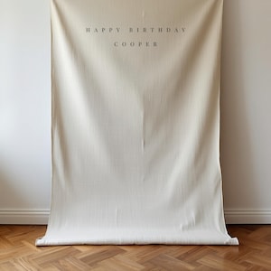 Happy Birthday HTV, Make Your Own Linen Sign, Iron on Vinyl Personalised Happy Birthday, Heat Transfer Vinyl Welcome Sign, DIY Signage